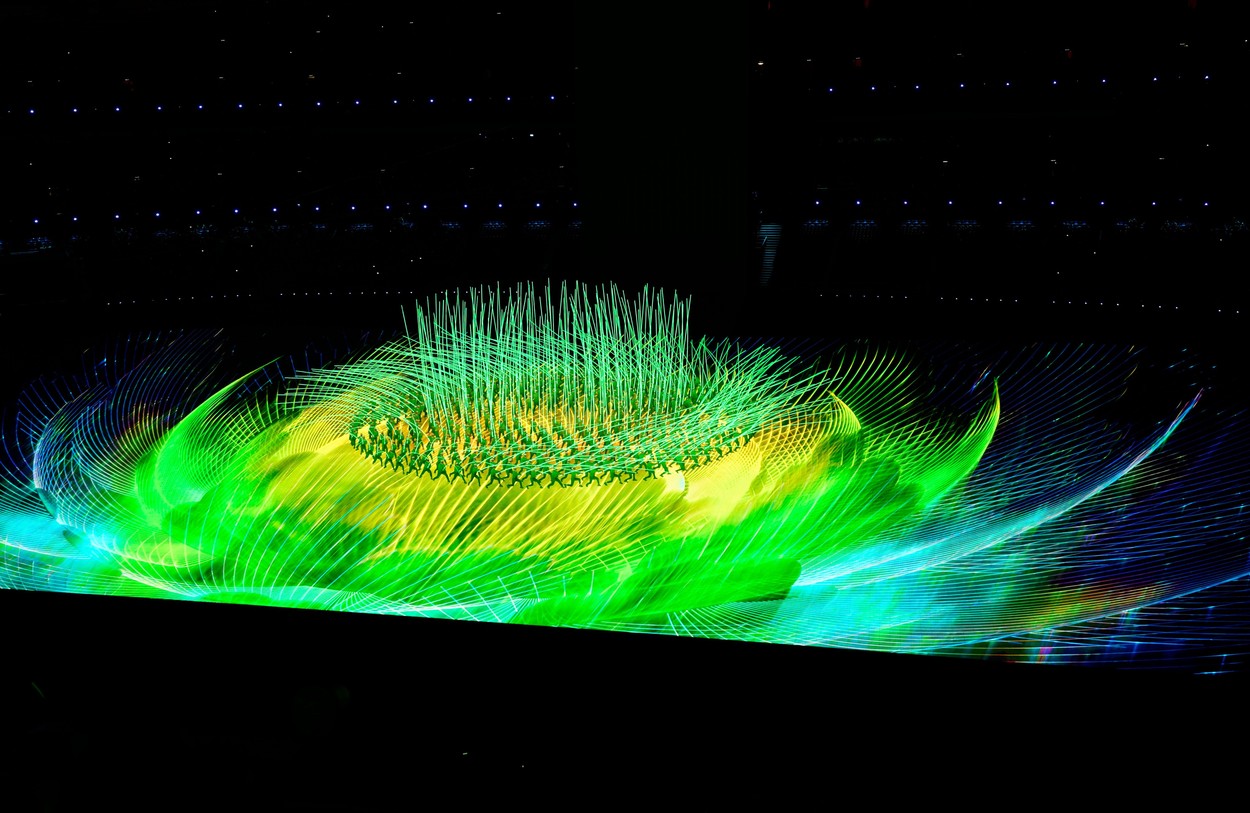 GALERIE FOTO. Ceremonie spectaculoasă de deschidere a Jocurilor Olimpice de la Beijing