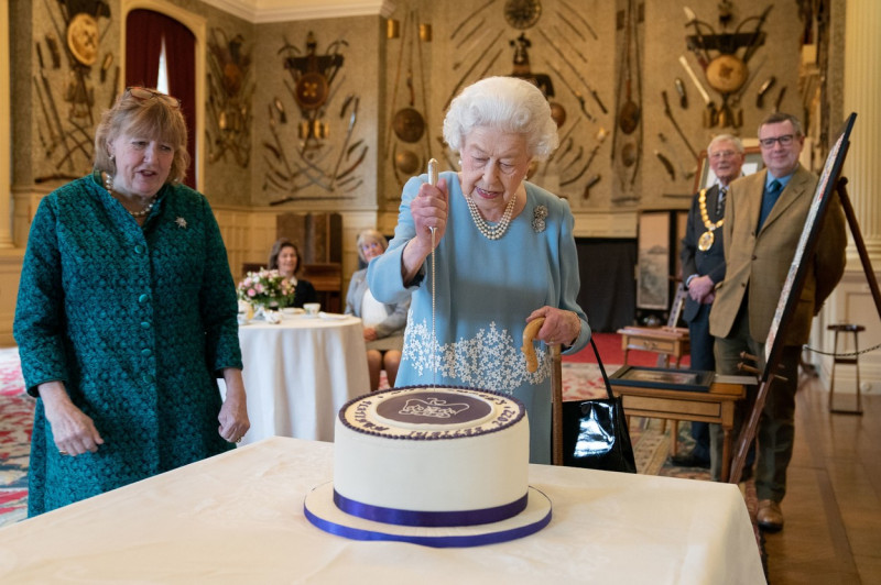 Queen Elizabeth II at Sandringham House, Norfolk, UK - 05 Feb 2022