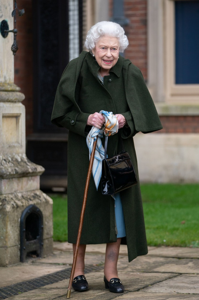 Queen Elizabeth II leaves Sandringham House, Norfolk, UK - 05 Feb 2022