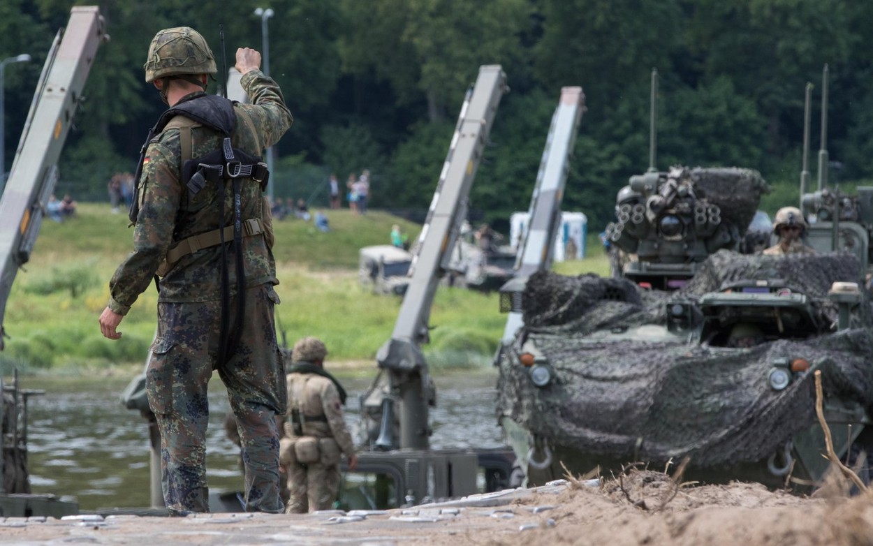 Germania ar putea trimite mai mulți militari în Lituania, din cauza tensiunilor de la granița Rusiei cu Ucraina