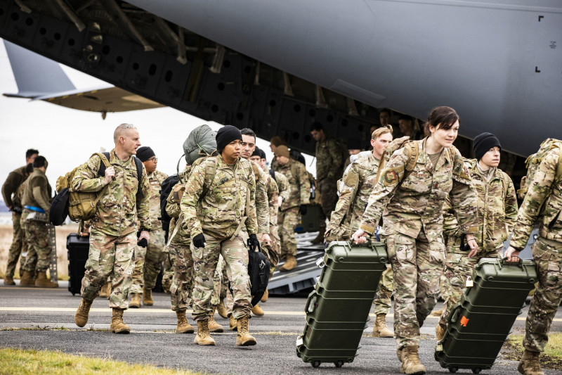 U.S. Military Assets Arrive in Europe to Provide Support for Allies