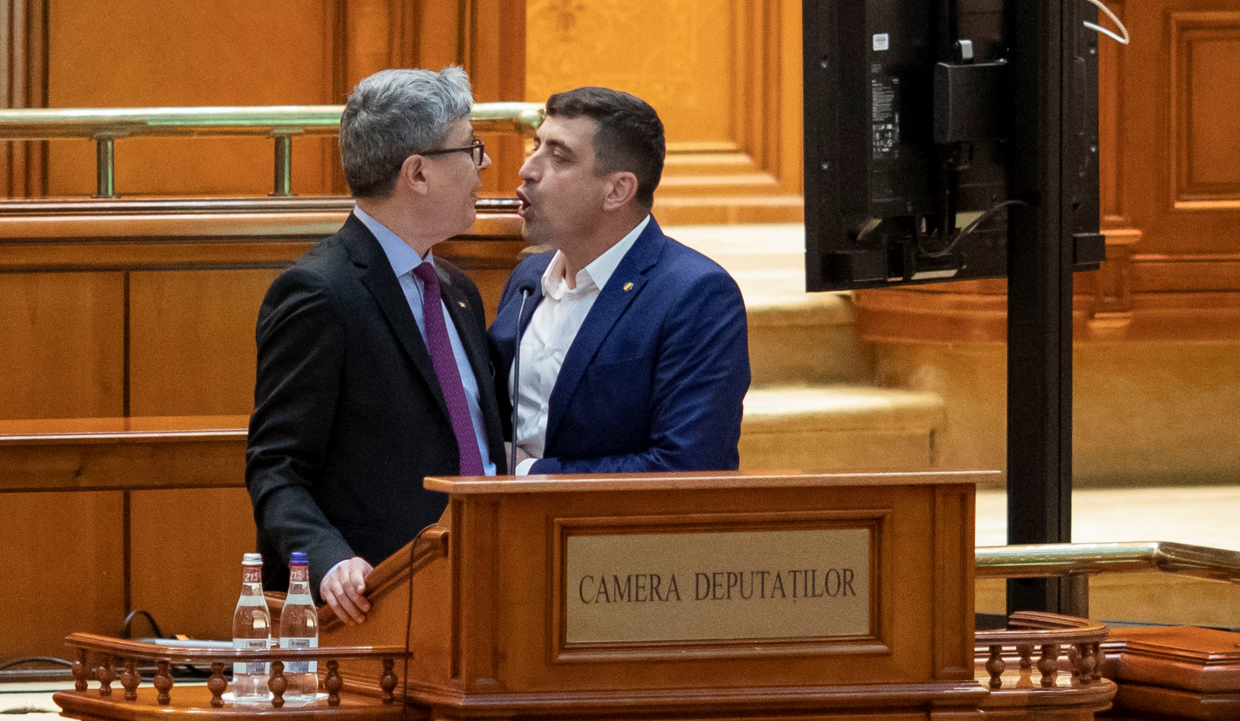 Parchetul General a deschis dosar penal după ce George Simion l-a agresat pe ministrul Virgil Popescu