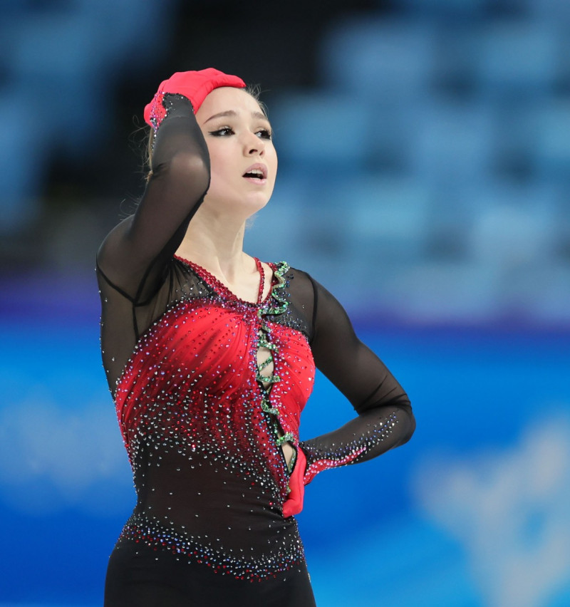 (XHTP)(BEIJING2022)CHINA BEIJING OLYMPIC WINTER GAMES FIGURE SKATING TEAM EVENT WOMEN SINGLE SKATING FREE SKATING (CN)