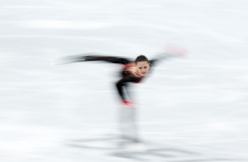 (BEIJING2022)CHINA BEIJING OLYMPIC WINTER GAMES FIGURE SKATING TEAM EVENT WOMEN'S SINGLE SKATING FREE SKATING (CN)