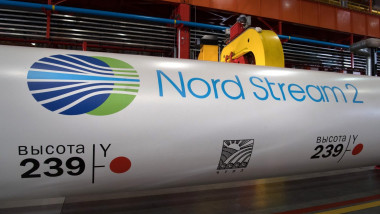 Conductă Nord Stream 2 în uzina de producție
