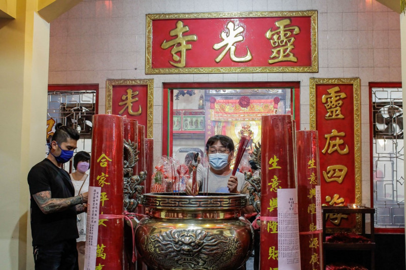 Lunar New Year Celebration in Bandung, Indonesia - 1 Feb 2022