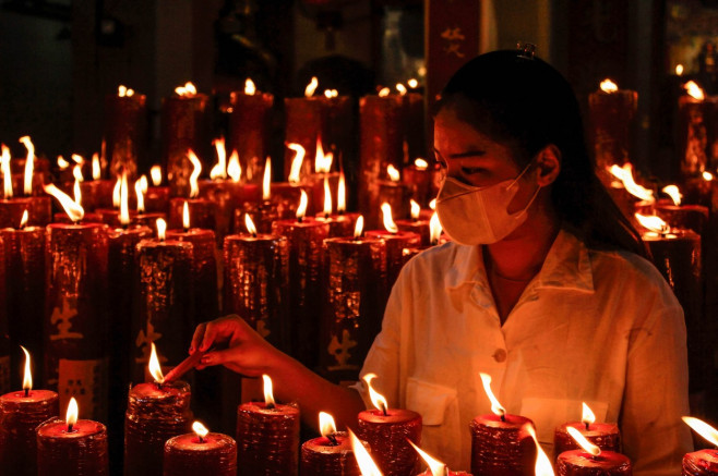 Lunar New Year Celebration in Bandung, Indonesia - 1 Feb 2022