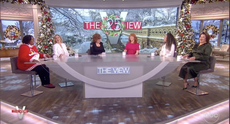 Kathy Griffin accuses CNN of 'misogyny and ageism' for firing her but keeping Jeffery Toobin despite his Zoom masturbation scandal, as she appears on ABC's The View