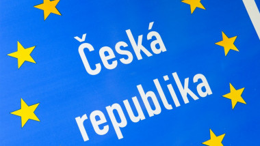 Semn rutier de intrare în Republica Cehă.