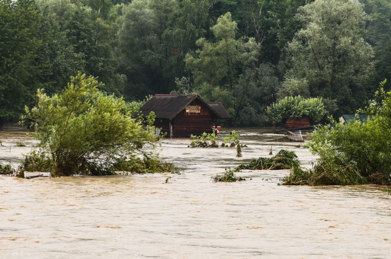 Seasonal weather, Krakow, Poland - 18 Jul 2021