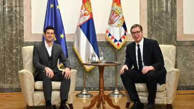 Djokovic s-a întâlnit cu preşedintele Serbiei.