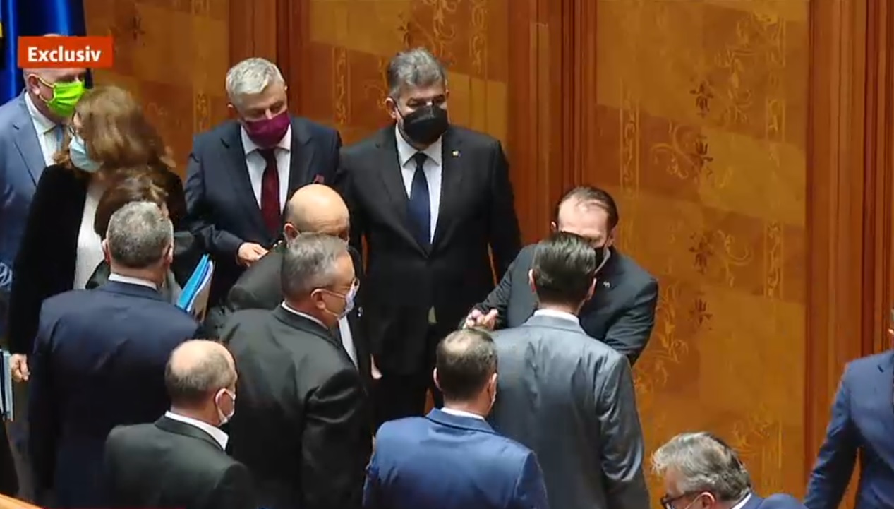 Ludovic Orban a țipat la Florin Cîțu în fața ambasadoarei Franței și a ministrului de externe francez
