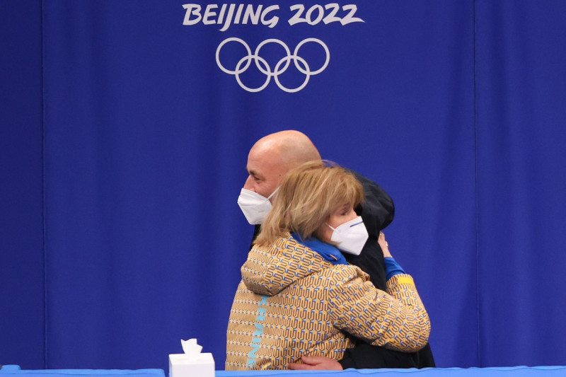 Beijing 2022 Olympics: figure skating training