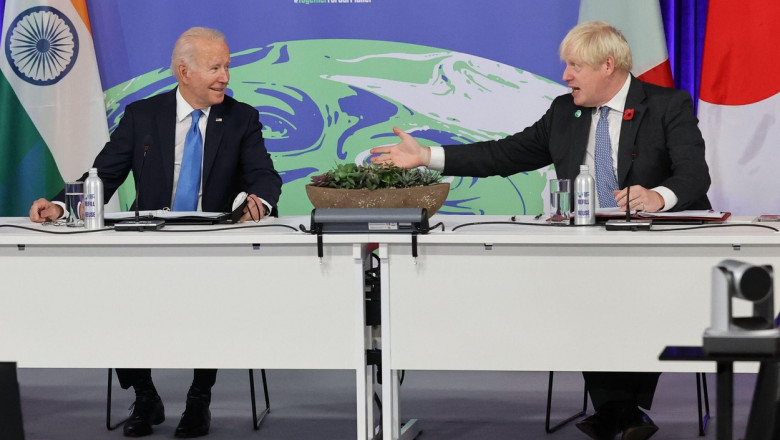 joe biden vorbeste cu boris johnson