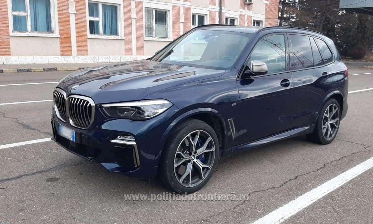 Un bărbat a fost prins în vama Albița când încerca să introducă în țară un BMW furat de 90.000 de euro