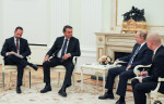 Putin și Bolsonaro la masă