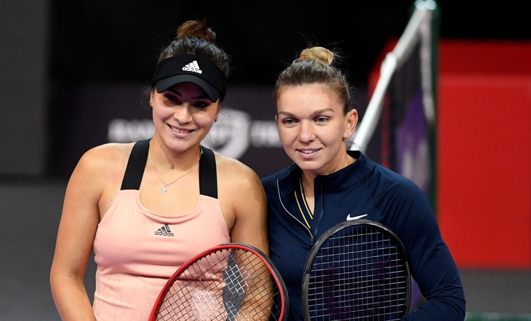 După un meci mare cu nr. 5 WTA, Gabriela Ruse a fost învinsă de Simona Halep în optimile turneului de la Dubai