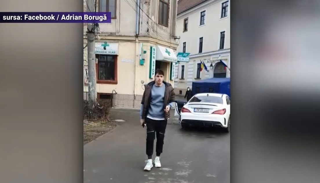 Șoferul din Timișoara care era aproape să lovească un pieton, apoi l-a scuipat, a fost amendat cu 7.000 de lei