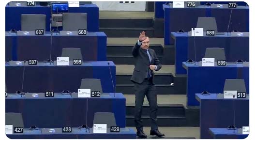 Un europarlamentar bulgar a făcut salutul nazist în Parlamentul European
