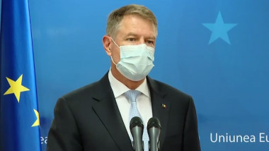 Klaus Iohannis face declarații