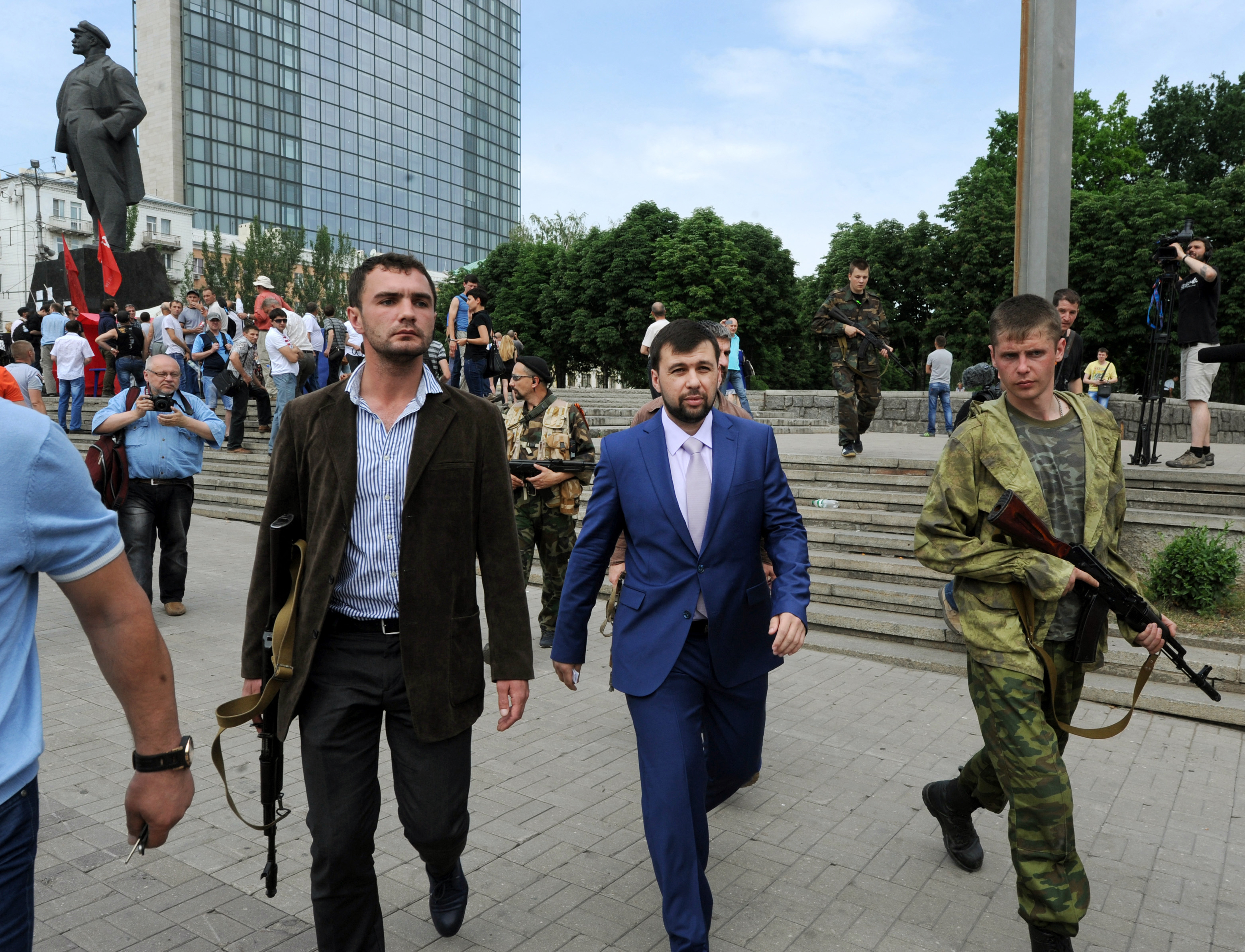 Liderul autoproclamatei republici Donețk spune că ritmul mobilizării militare s-a accelerat