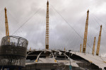 Storm Eunice destroyed O2 Arena in London, UK - 18 Feb 2022