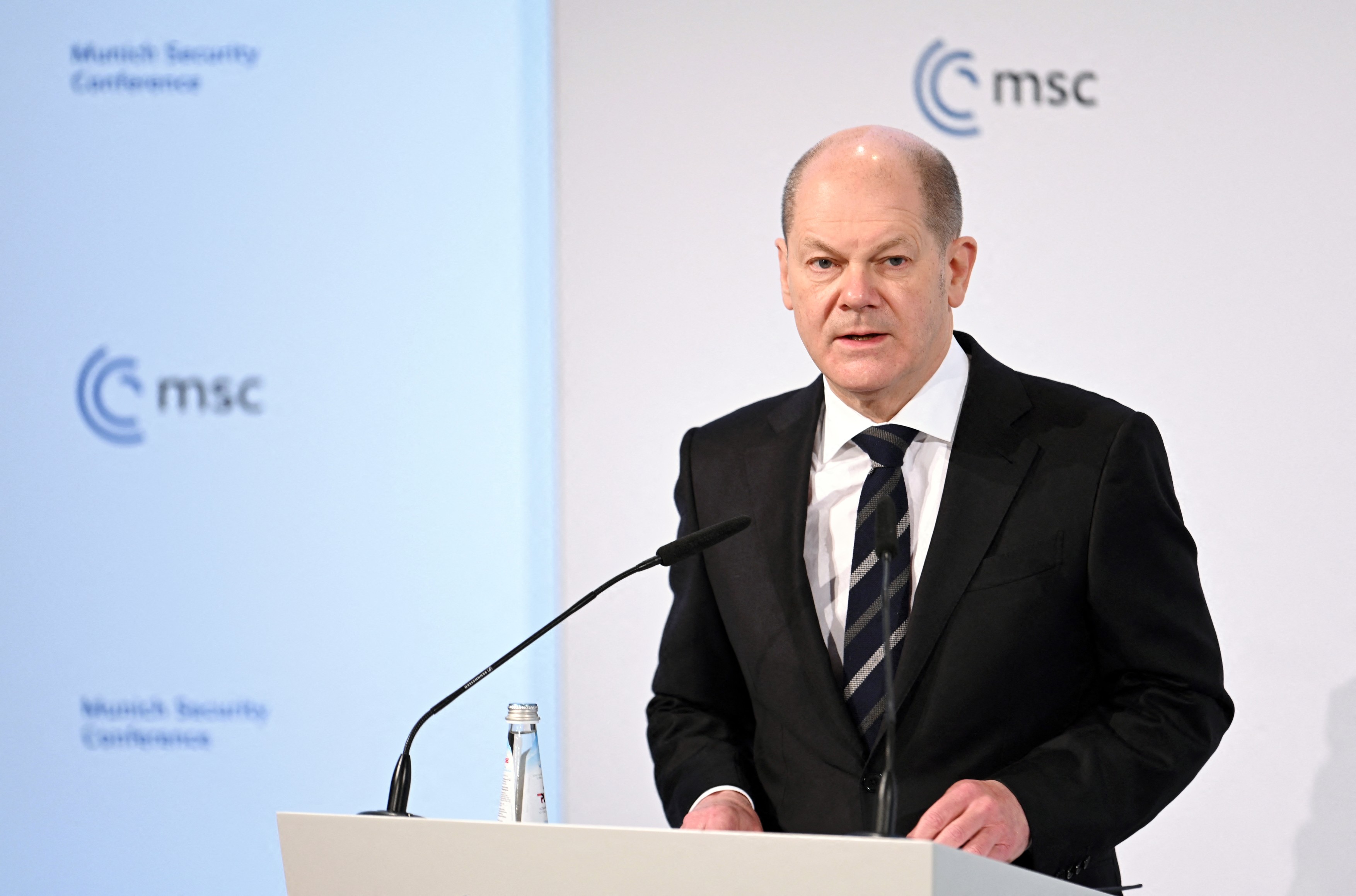 Olaf Scholz la Conferința de Securitate din Munchen: Pacea în Europa poate fi păstrată doar dacă granițele sunt acceptate așa cum sunt