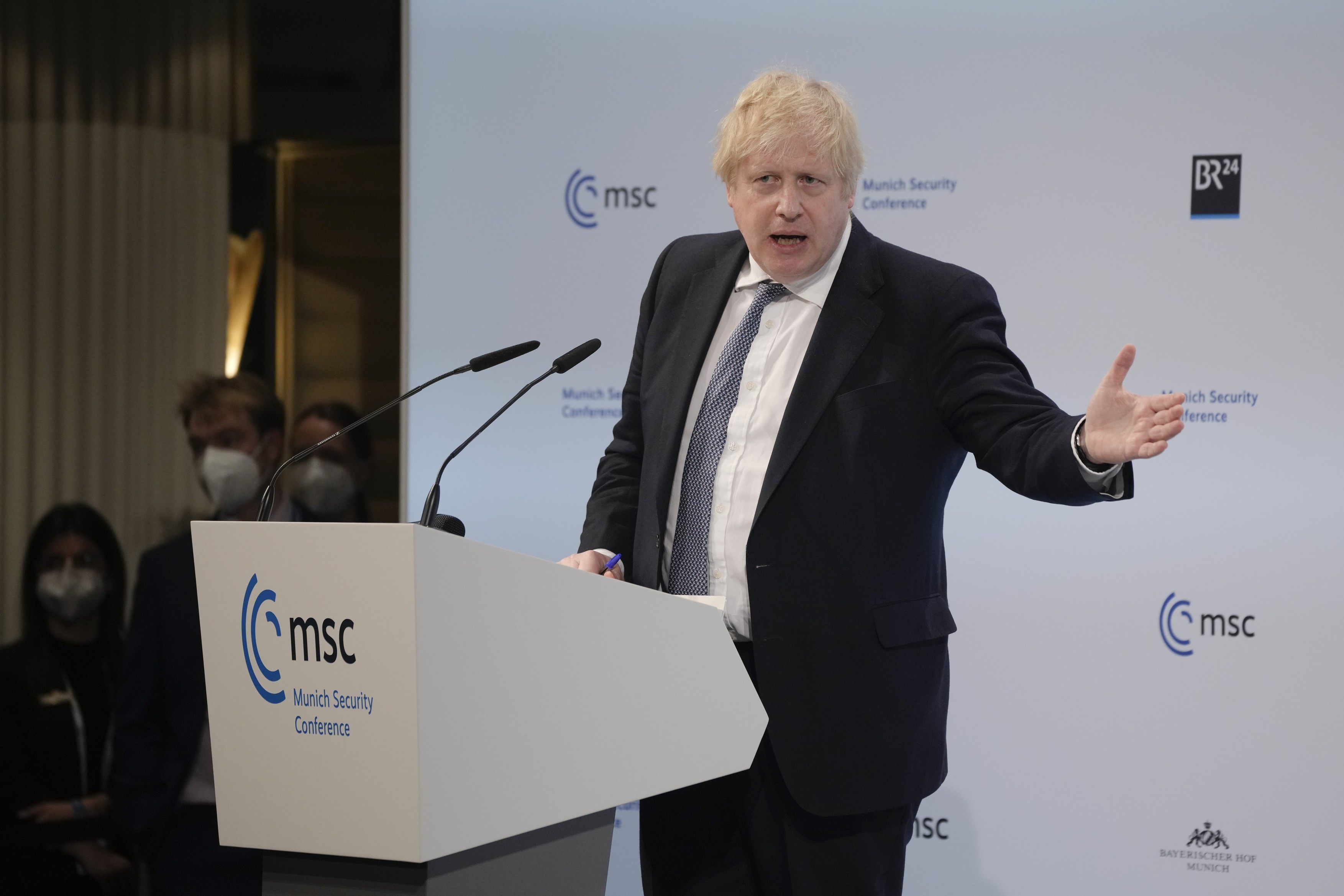 Boris Johnson: „Dacă Ucraina e invadată, războiul va fi urmat de o perioadă lungă și urâtă, cu represalii, răzbunare și insurgență”