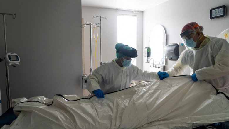 Raport INSP: Aproape 80% din decesele înregistrate săptămâna trecută au fost la persoane nevaccinate
