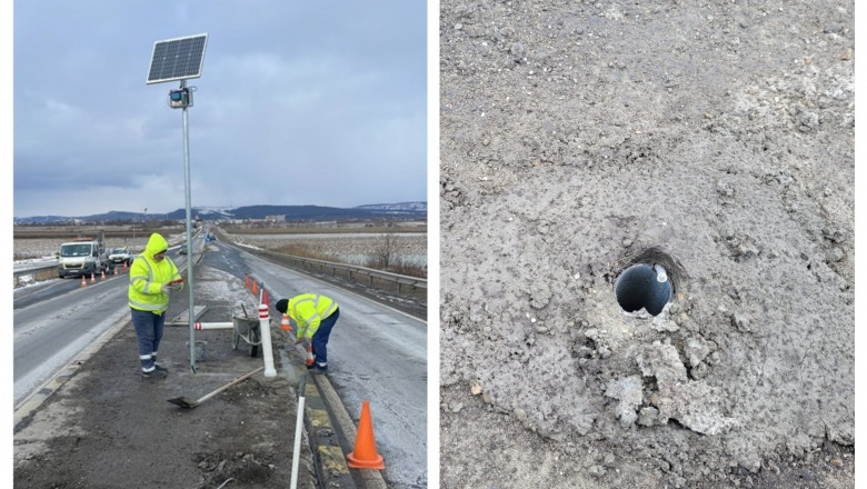 Corpurile de iluminat furate de pe DN1 au fost găsite în locuința unui bărbat
