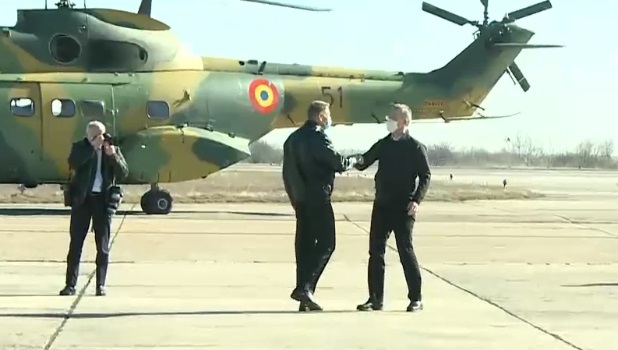 Secretarul general al NATO și Klaus Iohannis au ajuns la baza militară de la Mihail Kogălniceanu