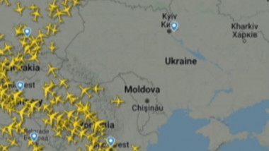 spatiu aerian al moldovei si ucrainei