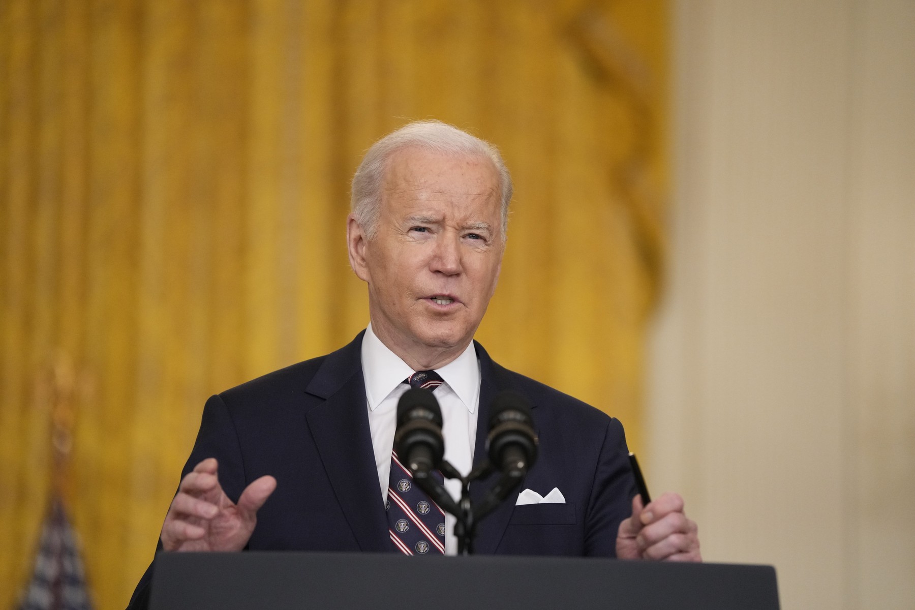 Joe Biden anunță un nou pachet de sancțiuni împotriva Rusiei: „Putin va fi un paria pe plan internațional”