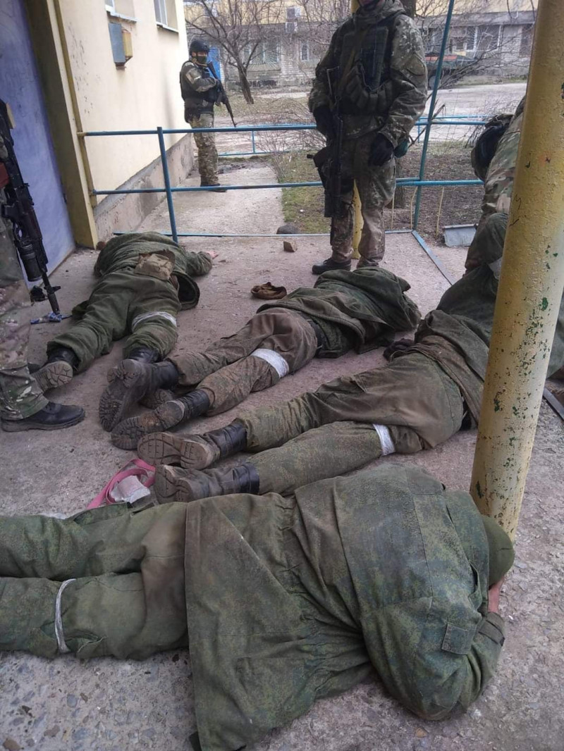 soldati rusi capturati