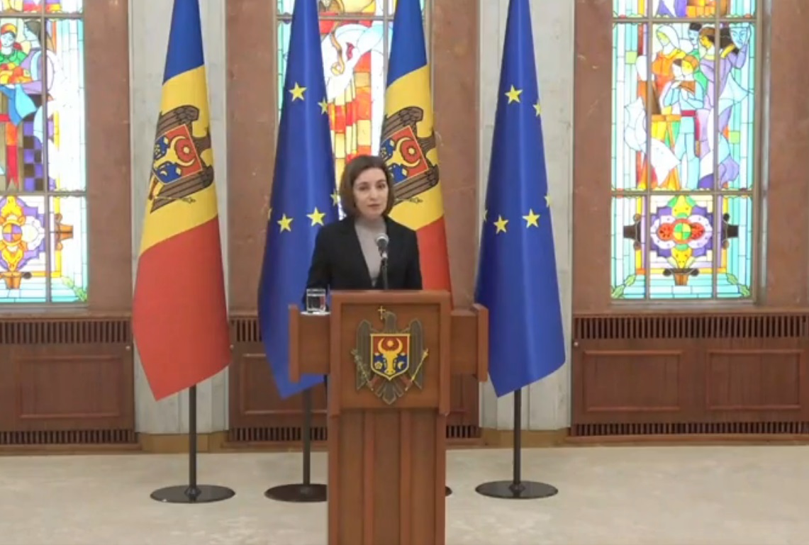 Maia Sandu îndeamnă la solidaritate: Ucraina e prietenul nostru. Nu lăsați informațiile false să vă otrăvească viața  