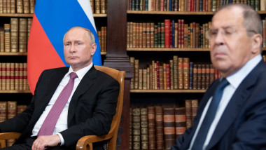 Vladimir Putin și Serghei Lavrov