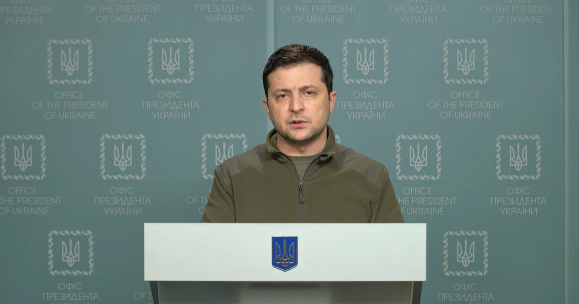 Zelenski, apel către ucraineni: Noaptea asta va fi mult mai grea, trebuie să rezistăm! Nu putem pierde capitala!