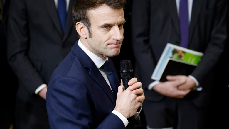 Președintele Franței, Emmanuel Macron.