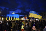 Ukraine-Russia war protest, Berlin, Germany - 24 Feb 2022