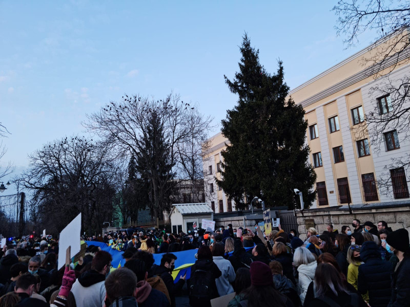 manif rrusia romania 8