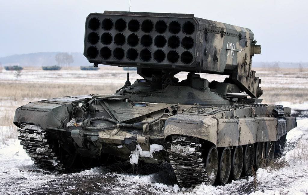 CNN: Lansator de bombe termobarice al armatei ruse, în apropiere de granița cu Ucraina
