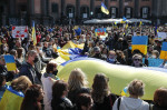 Ukraine war protest, Naples, Italy - 27 Feb 2022