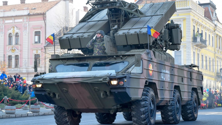 Vehicul militar al Armatei Române.