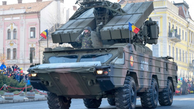Vehicul militar al Armatei Române.