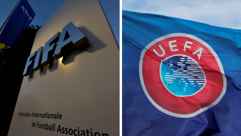 Logourile FIFA și UEFA