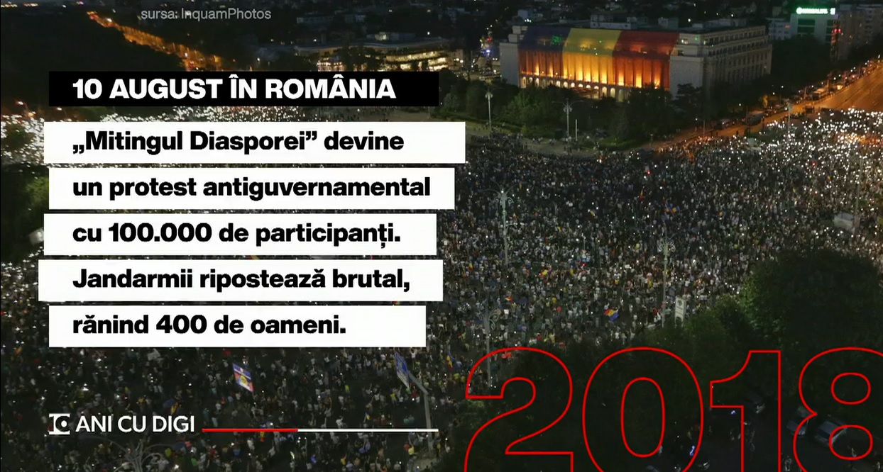 VIDEO. 10 ani cu Digi24: 2018