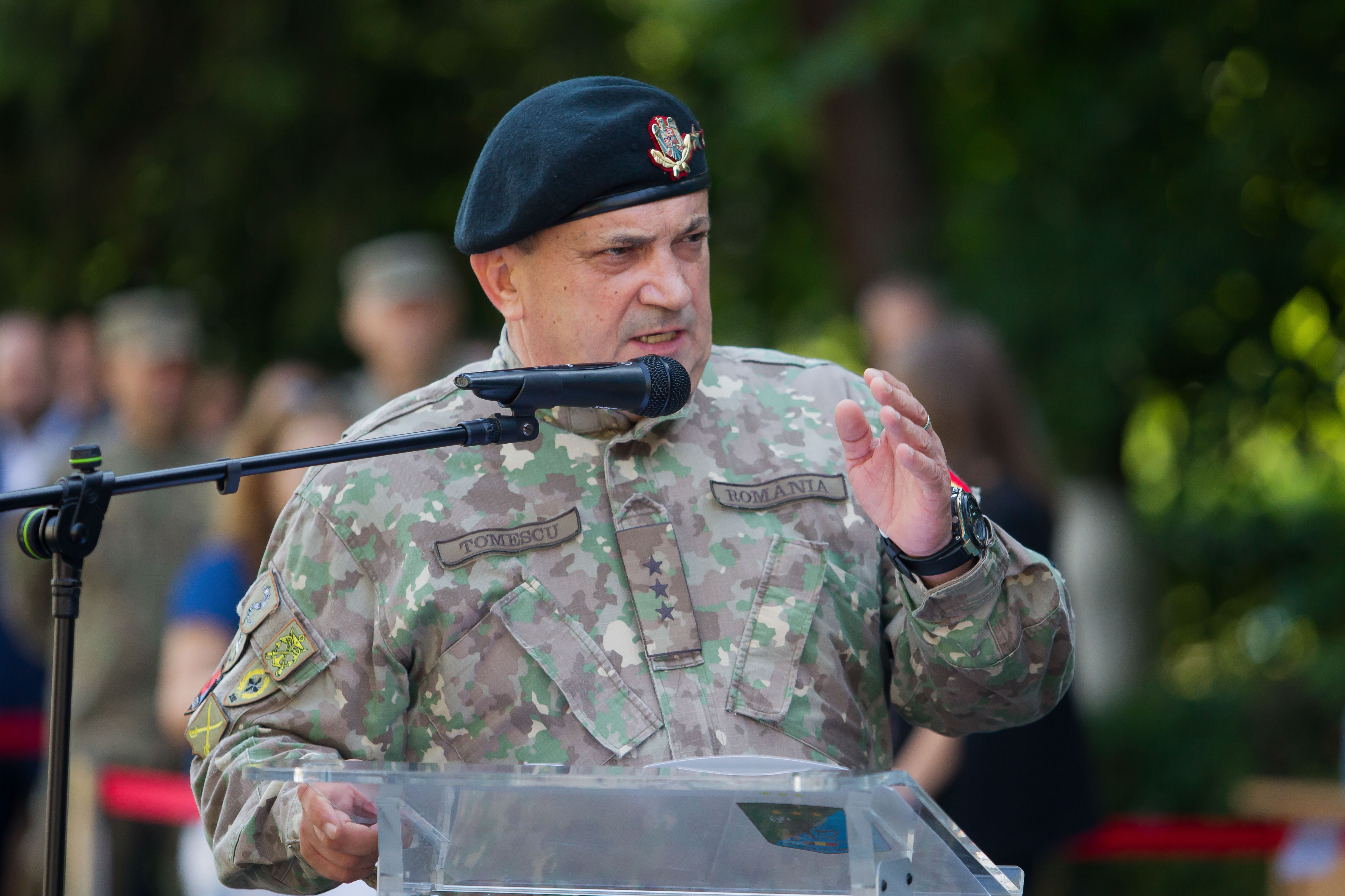 Șeful Comandamentului Corpului Multinaţional Sud-Est al NATO, Cătălin Tomescu, a fost trecut în rezervă