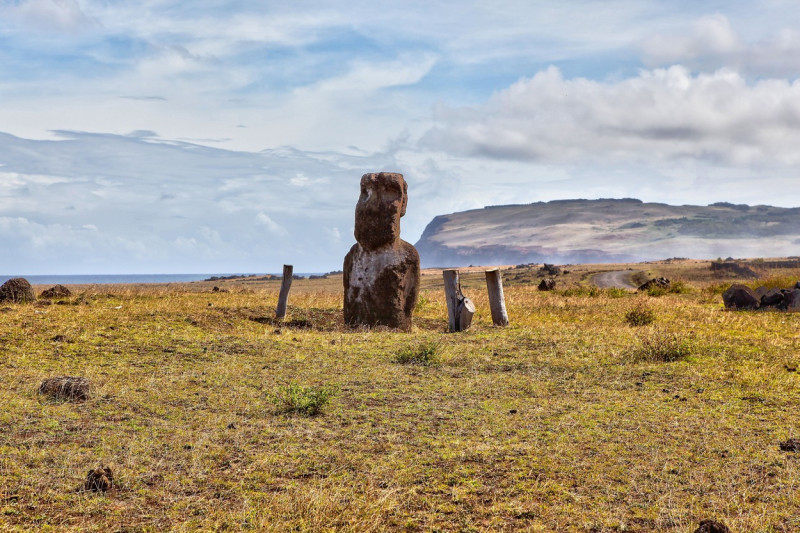 Statui Moai din Insula Paștelui