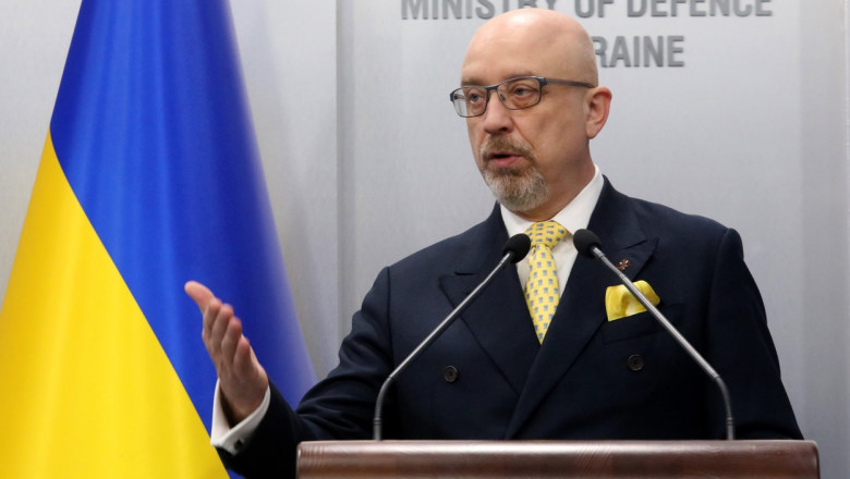 ministrul ucrainean al Apărării, Oleksii Reznikov