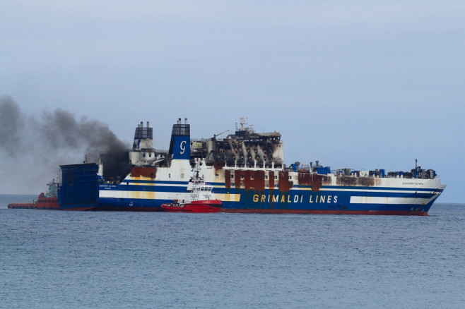 Ferry Fire, Greece